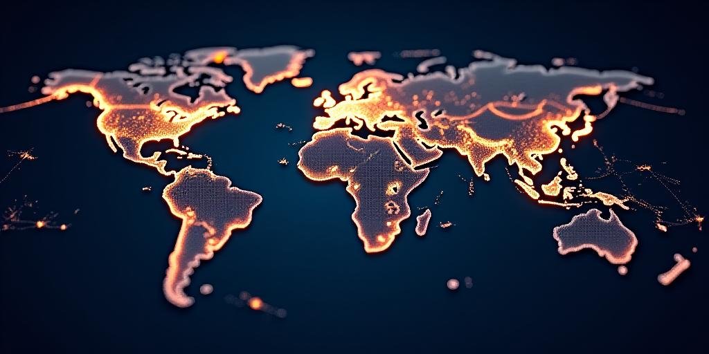 World map showing ClayMark Capital's global reach and conference locations